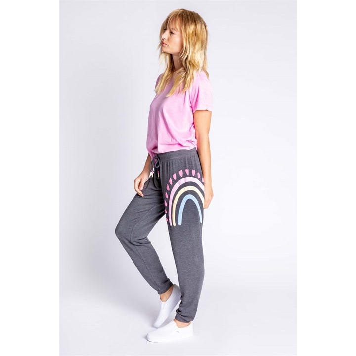 Pj Salvage Women's Grey Cuffed Pant in Size 12, Sports Direct