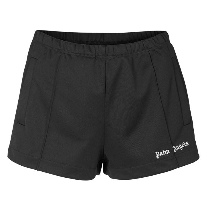 Palm Angels Women's Black Fleece Jogger Shorts in Size 16, Sports Direct