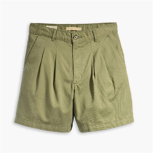 Levis - Women's Pleated Tailored Shorts