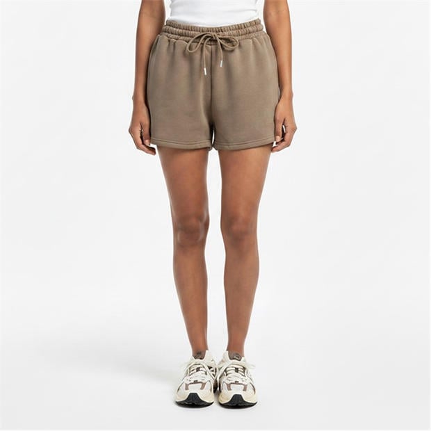 Taupe - I Saw It First - Womens Jogger Jersey Shorts