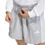Halo Silver/Wht - adidas - Women's Woven Tracksuit Shorts