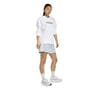 Halo Silver/Wht - adidas - Women's Woven Tracksuit Shorts