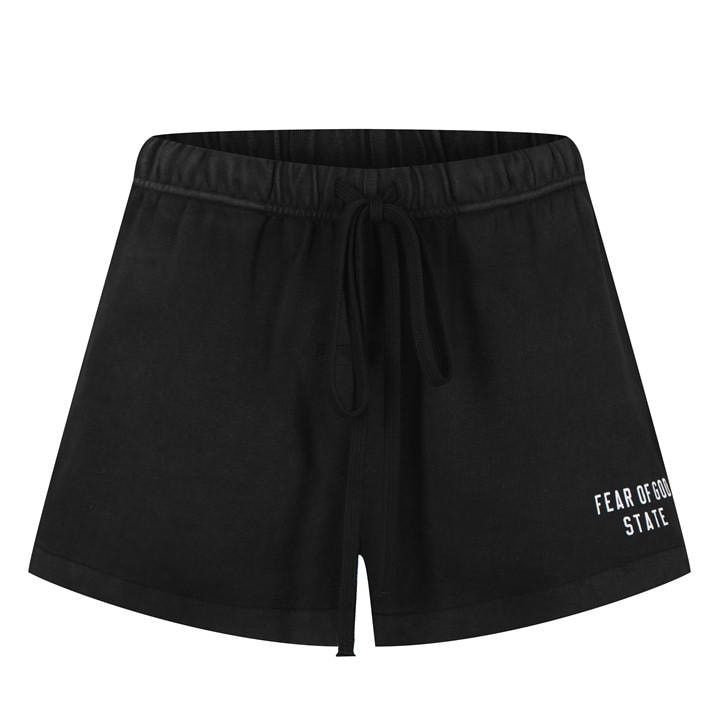 Fear Of God Essentials Women's Black Hevay Jersey Running Shorts in Size 6, Sports Direct