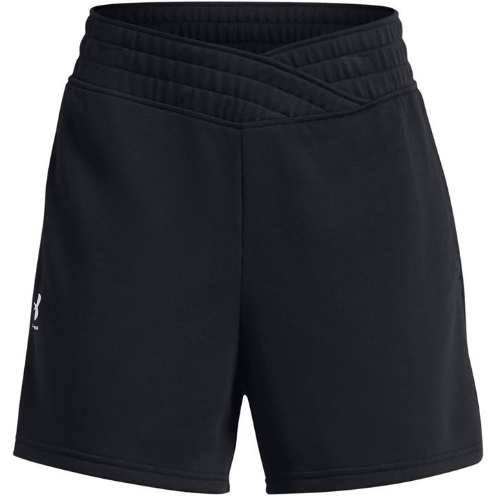 Under Armour Women's Black Fleece Jogger Shorts in Size 14, Sports Direct