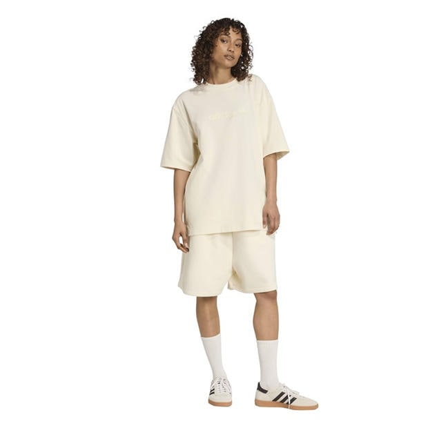 Cream White - adidas - Adidas Ess Lin Short Ld99