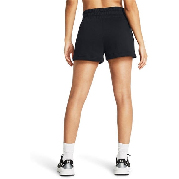 Black - Under Armour - Women's Icon Fleece Jogger Shorts