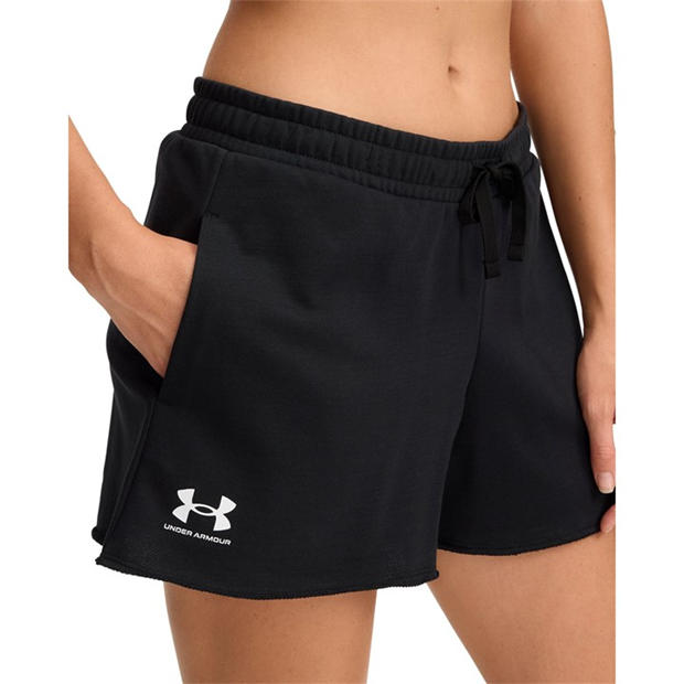 Black - Under Armour - Women's Rival Terry Jogger Shorts
