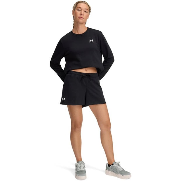 Black - Under Armour - Women's Rival Terry Jogger Shorts