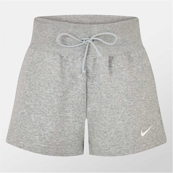 Nike Women's Grey Sportswear Essential French Terry Shorts in Size 14, Sports Direct