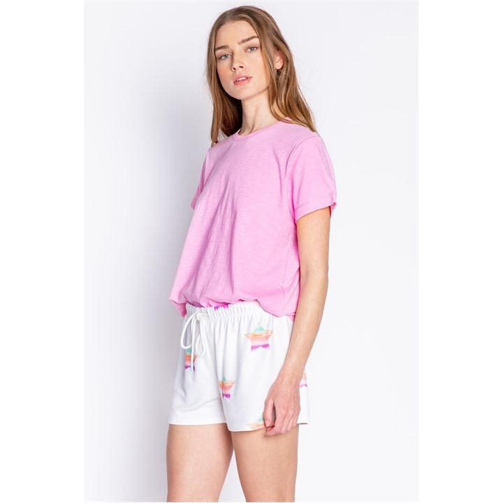Pj Salvage Women's White Stardust Short in Size 14, Sports Direct