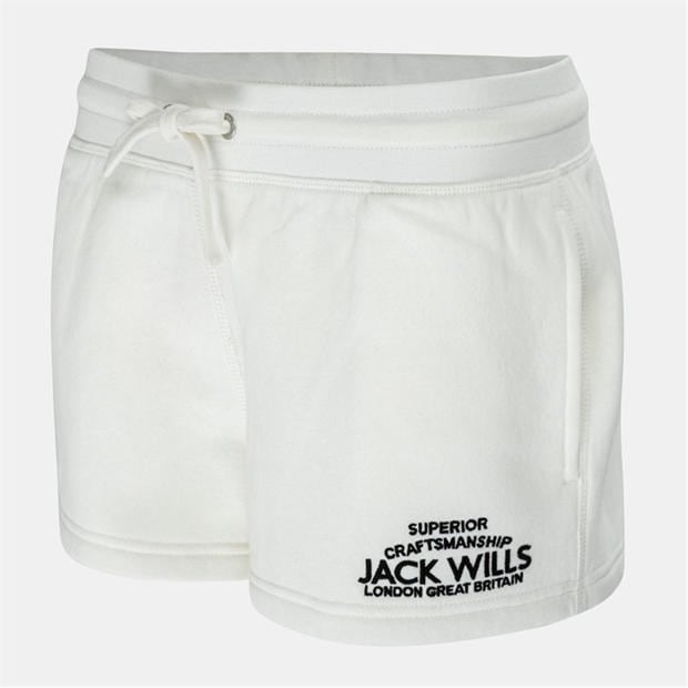 Vintage White - Jack Wills - Bea Sweatshorts