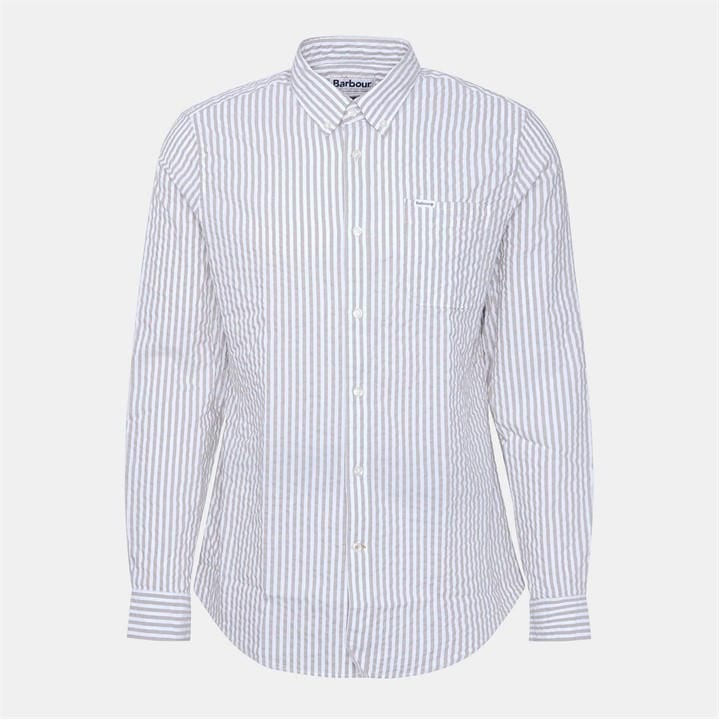 Barbour Men's Beige Nelson Tailored Shirt in Size 2XL, Sports Direct