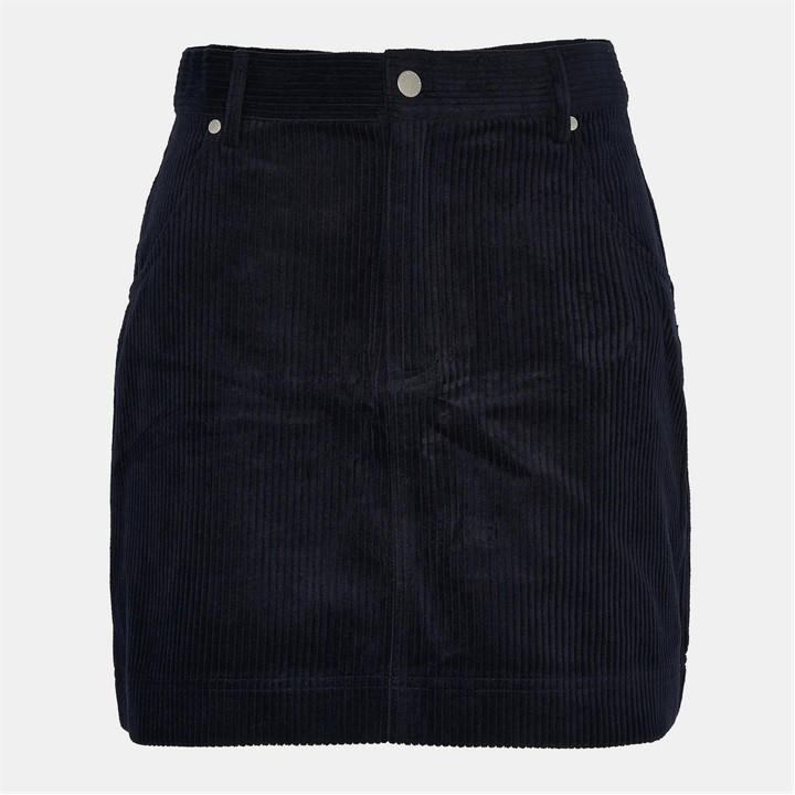 Barbour Women's Blue Tessa Cord Mini Skirt in Size 16, Sports Direct