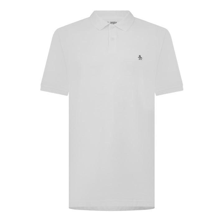 Original Penguin Men's White Short Sleeve Polo Shirt in Size XL, Sports Direct