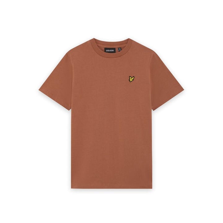Lyle And Scott Boys Red Kids' Script Embroide Regular Fit T-Shirt in Size 9 - 10 Years, Sports Direct