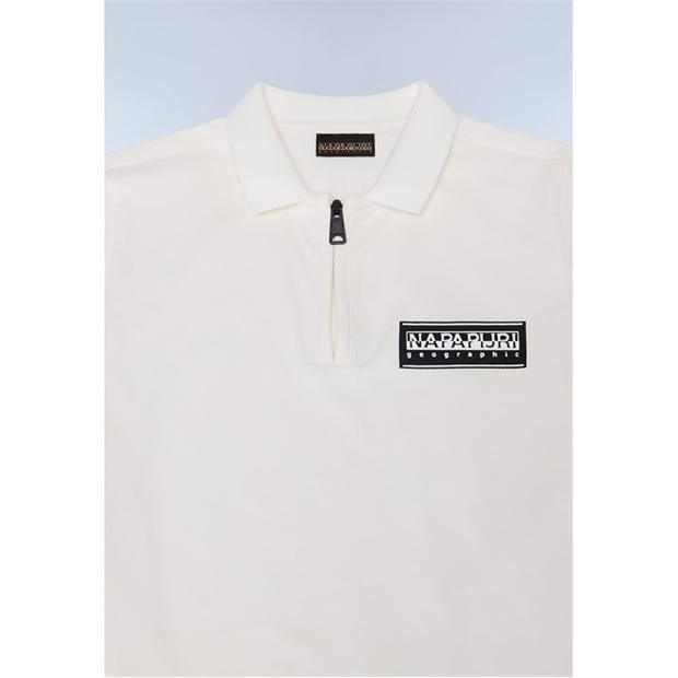 White Heron 206 - Napapijri - Kids' Short Sleeve Polo Shirt