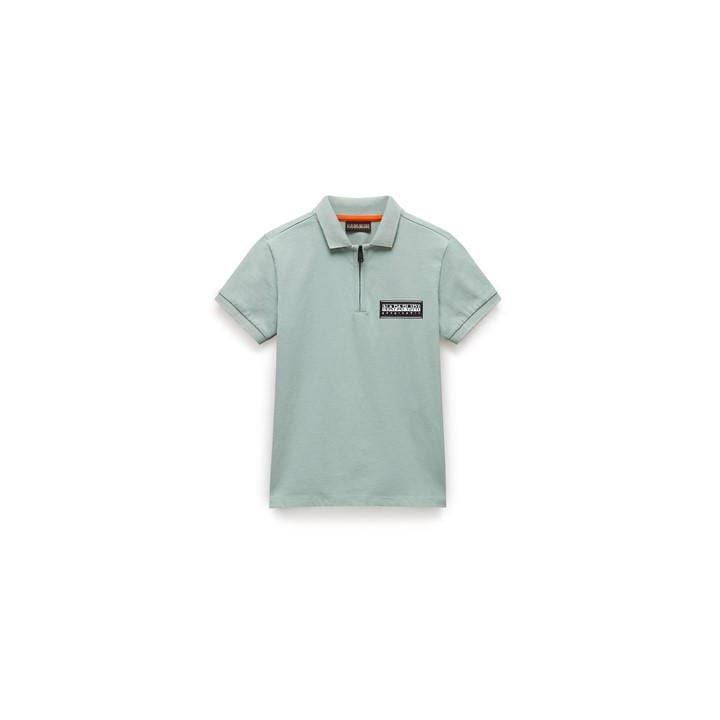 Napapijri Boys Green Kids' Short Sleeve Polo Shirt in Size 8 - 9 Years, Sports Direct