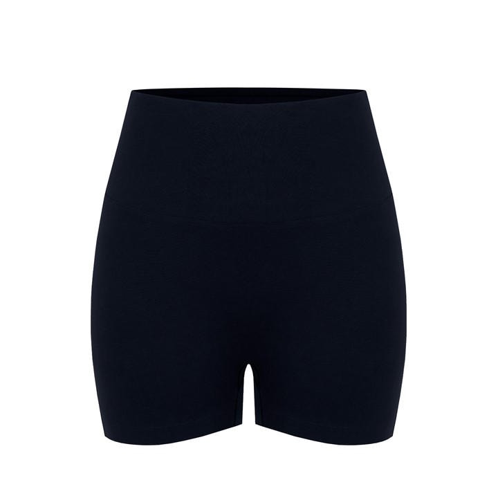 Miso Women's Black High-Waisted 3 Shorts in Size 8, Sports Direct