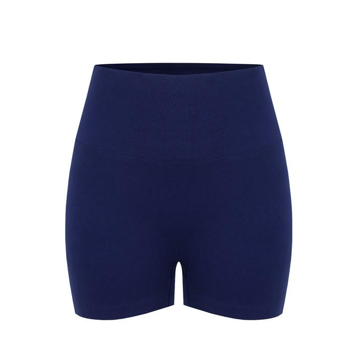Miso Women's Blue High-Waisted 3 Shorts in Size 8, Sports Direct