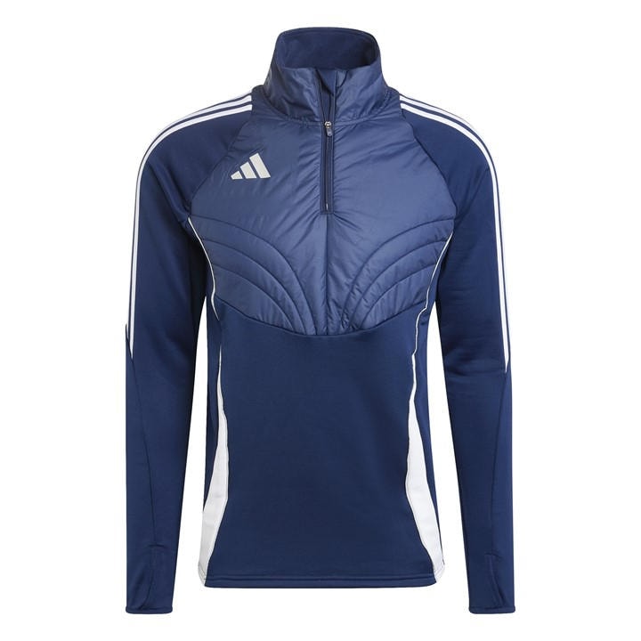 Adidas Men' Blue Tiro 24 Winterized Top in Size S, Sports Direct