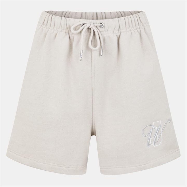 Jack Wills Women's Neutral Fleece Jogger Shorts in Size 8, Sports Direct