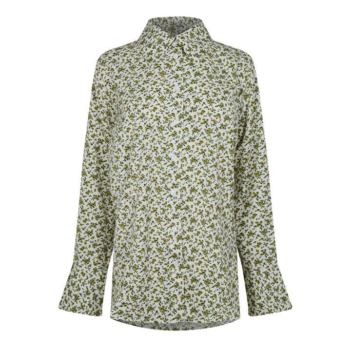 Levis Women's  Maeve Elodie Floral Long-Sleeve Blouse in Size M, Sports Direct