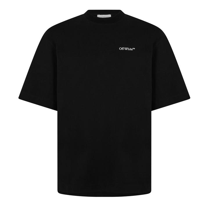 Off White Men's Black Pg Vega Pocket Tee, Chest Pocket T-Shirt in Size XS, Sports Direct