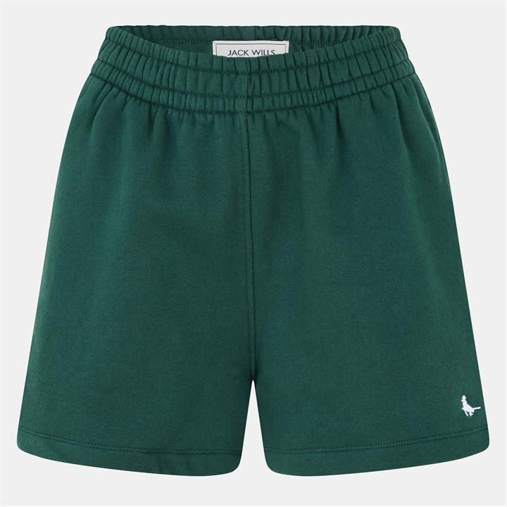 Jack Wills Women's Green Astbury Boyfriend Short in Size 16, Sports Direct
