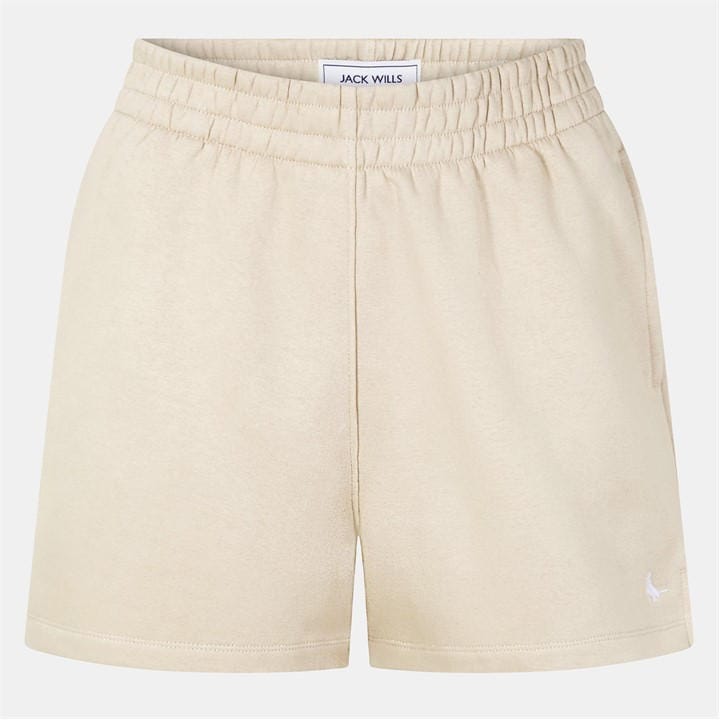 Jack Wills Women's Neutral Astbury Boyfriend Short in Size 10, Sports Direct