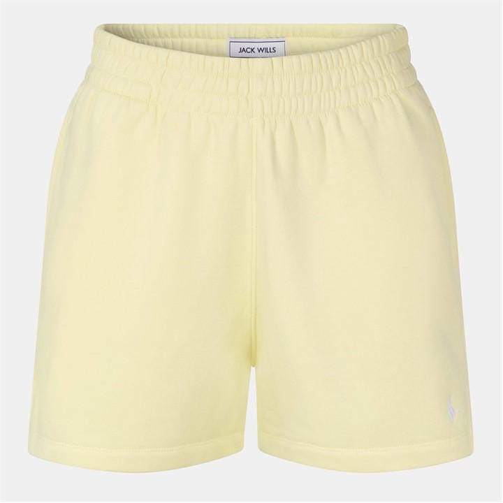 Jack Wills Women's Yellow Astbury Boyfriend Short in Size 14, Sports Direct
