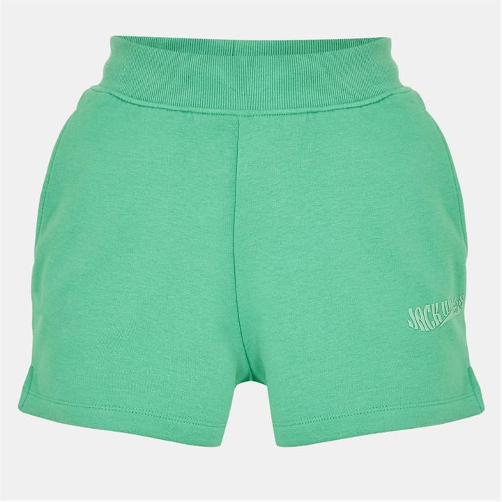 Jack Wills Women's Green Fleece Shorts Size 8