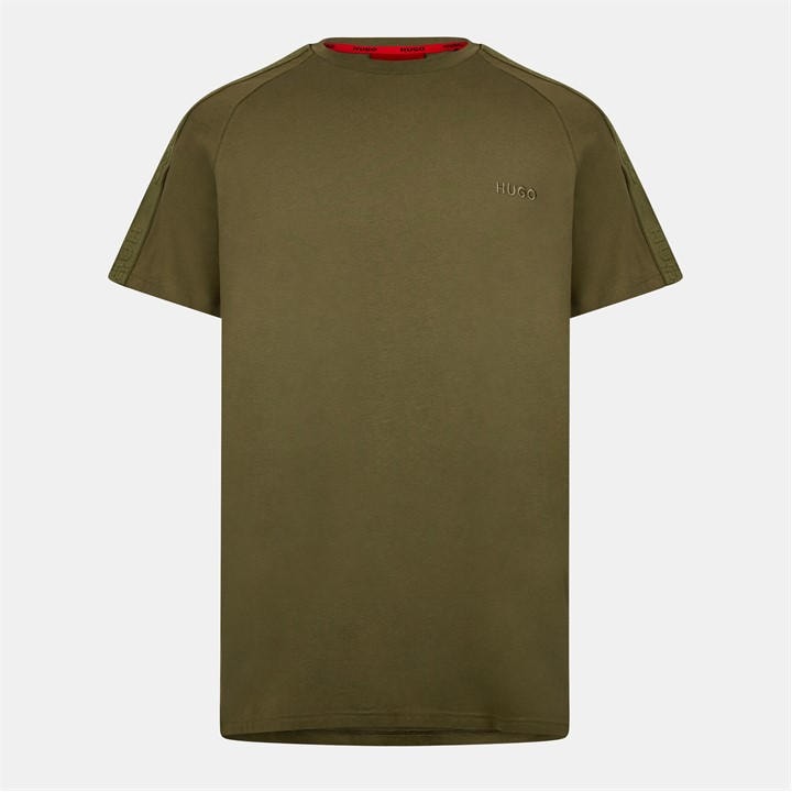 Hugo Men's Green Sporty Tape T Shirt in Size XL, Sports Direct