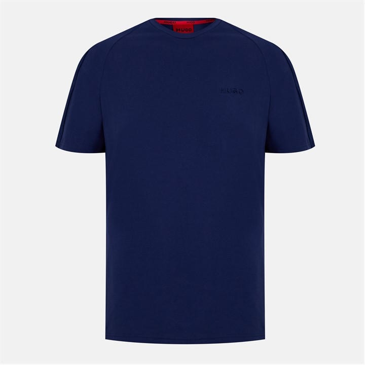 Hugo Men's Blue Sporty Tape T Shirt in Size XL, Sports Direct