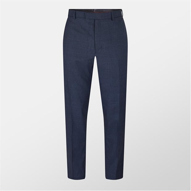 Ted Baker Men's Navy Fleck Suit Trousers