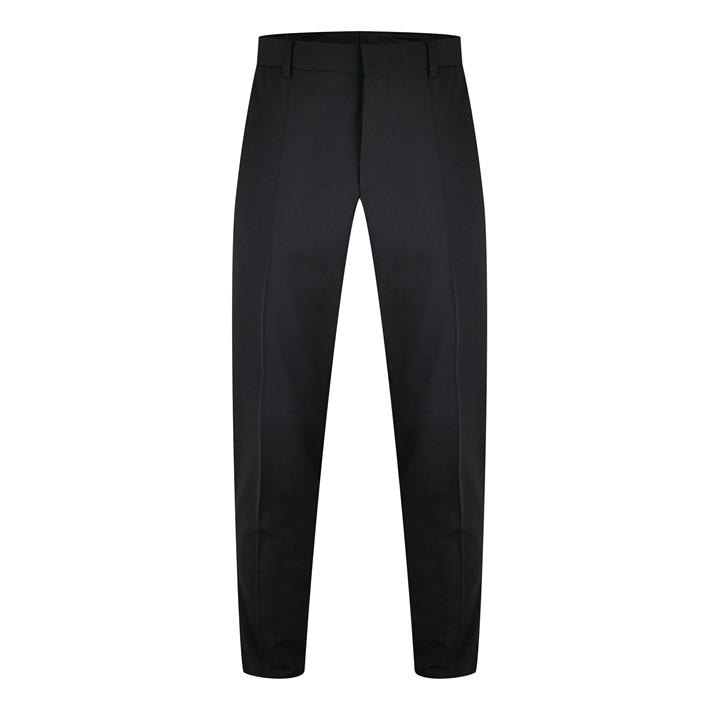 Boss Men's Black Hbb Genius Suit Trousers, Tailored Fit in Size M, Sports Direct