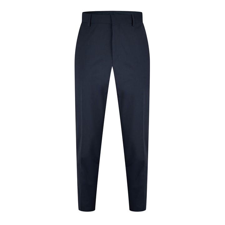 Boss Men's Blue Hbb Genius Suit Trousers, Tailored Fit in Size L, Sports Direct