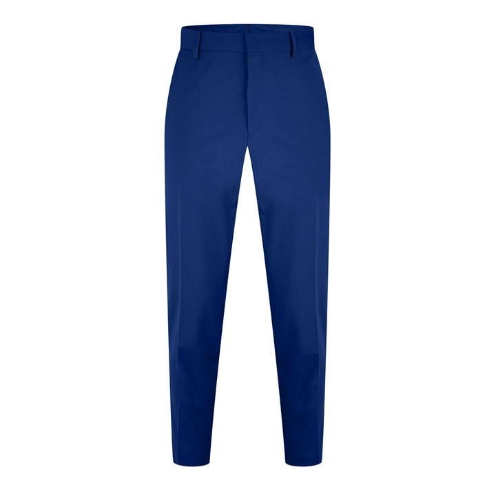 Boss Men's Blue Hbb Genius Suit Trousers, Tailored Fit in Size L, Sports Direct