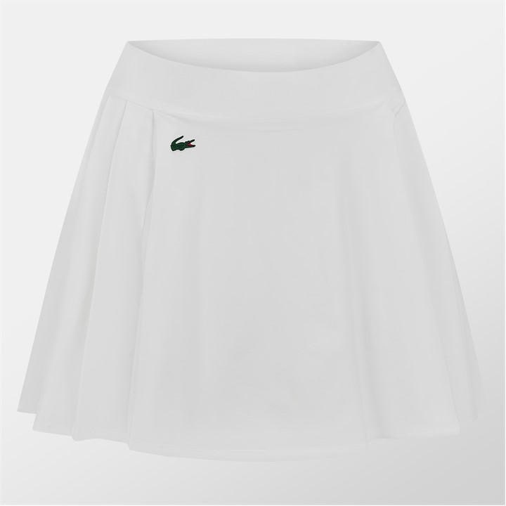 Lacoste Women's Cream Skort in Size 14, Sports Direct