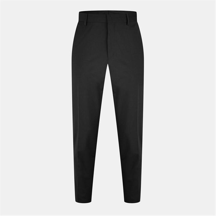 Hugo Men' Black Hesten Suit Trousers in Size S, Sports Direct
