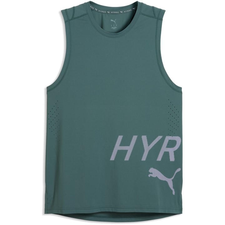 Puma Men's Green Hyrox Performance Vest in Size M, Sports Direct