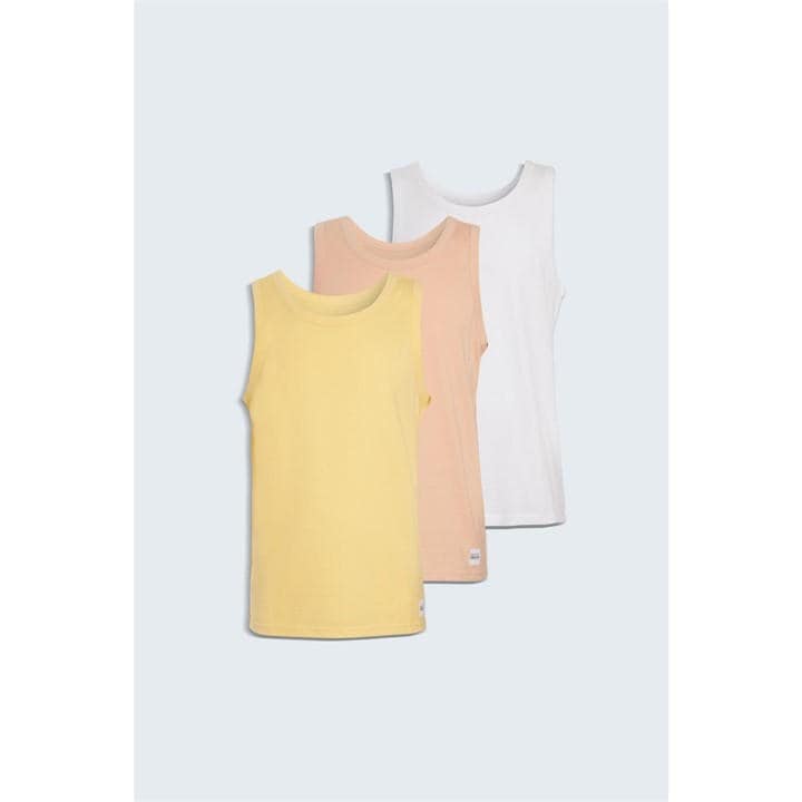 Native Youth Men'  -Pack Muscle Vests in Size S, Sports Direct
