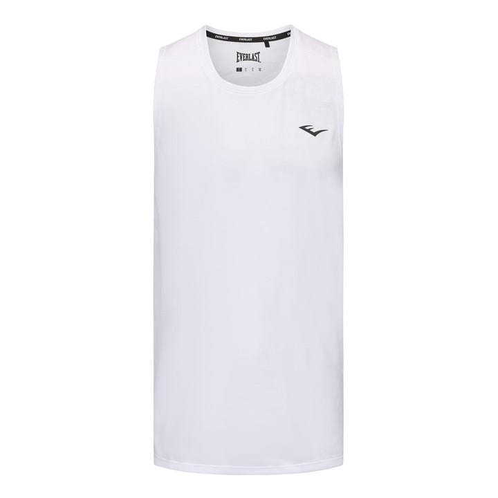 Everlast Men' White Flex Vest in Size S, Sports Direct