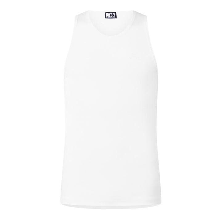 Diesel Men' White T-Liftynew Out Vest in Size S, Sports Direct