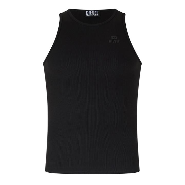 Diesel Men's Black T-Liftynew Out Vest in Size 2XS, Sports Direct