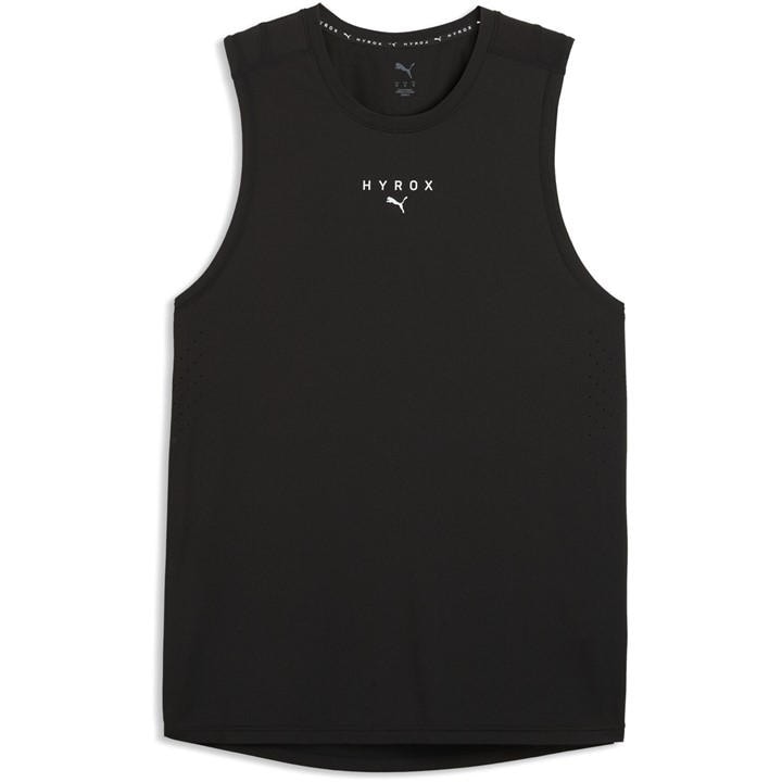Puma Men' Black Hyrox Dryelite Training Tank Top in Size S, Sports Direct