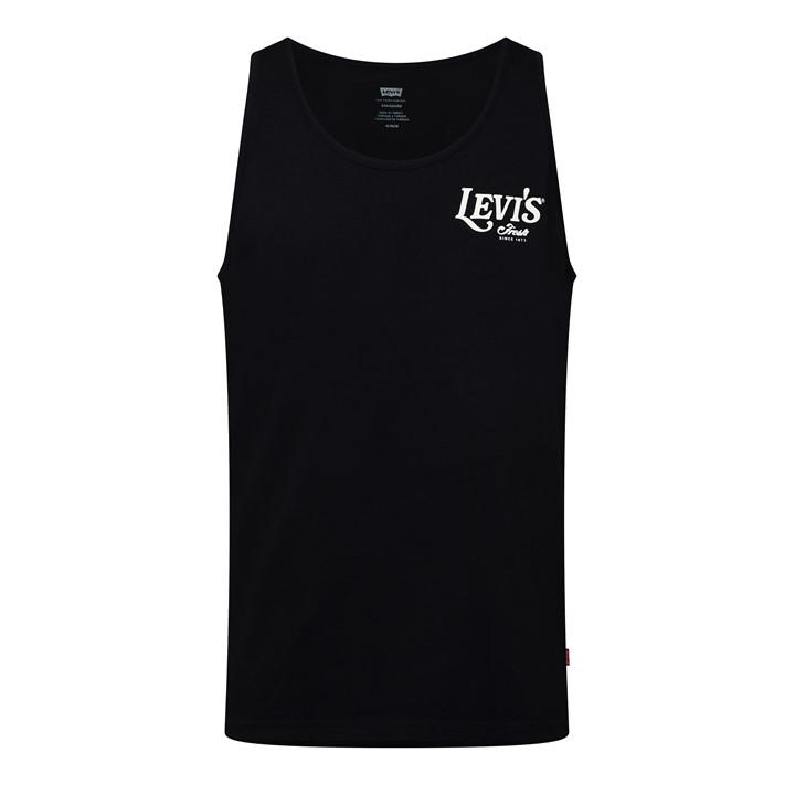 Levis Men's Yellow Housemark Tank Top in Size XL, Sports Direct