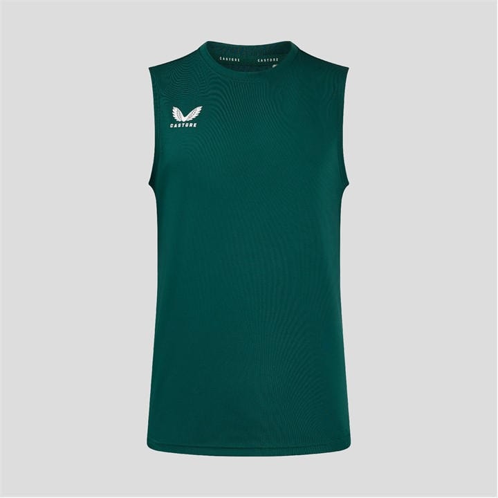 Castore Men's Green Strappy Muscle Vest in Size XS, Sports Direct