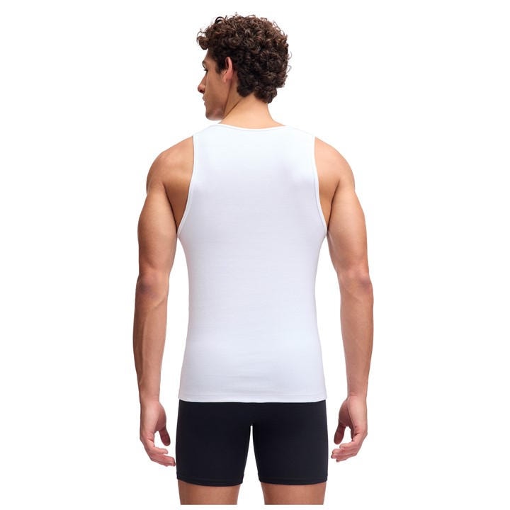 Under Armour Men's White Tank Vest in Size L, Sports Direct