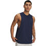 Academy/Gray - Under Armour - Left Chest Cut-Off Tank Men