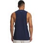 Academy/Gray - Under Armour - Left Chest Cut-Off Tank Men